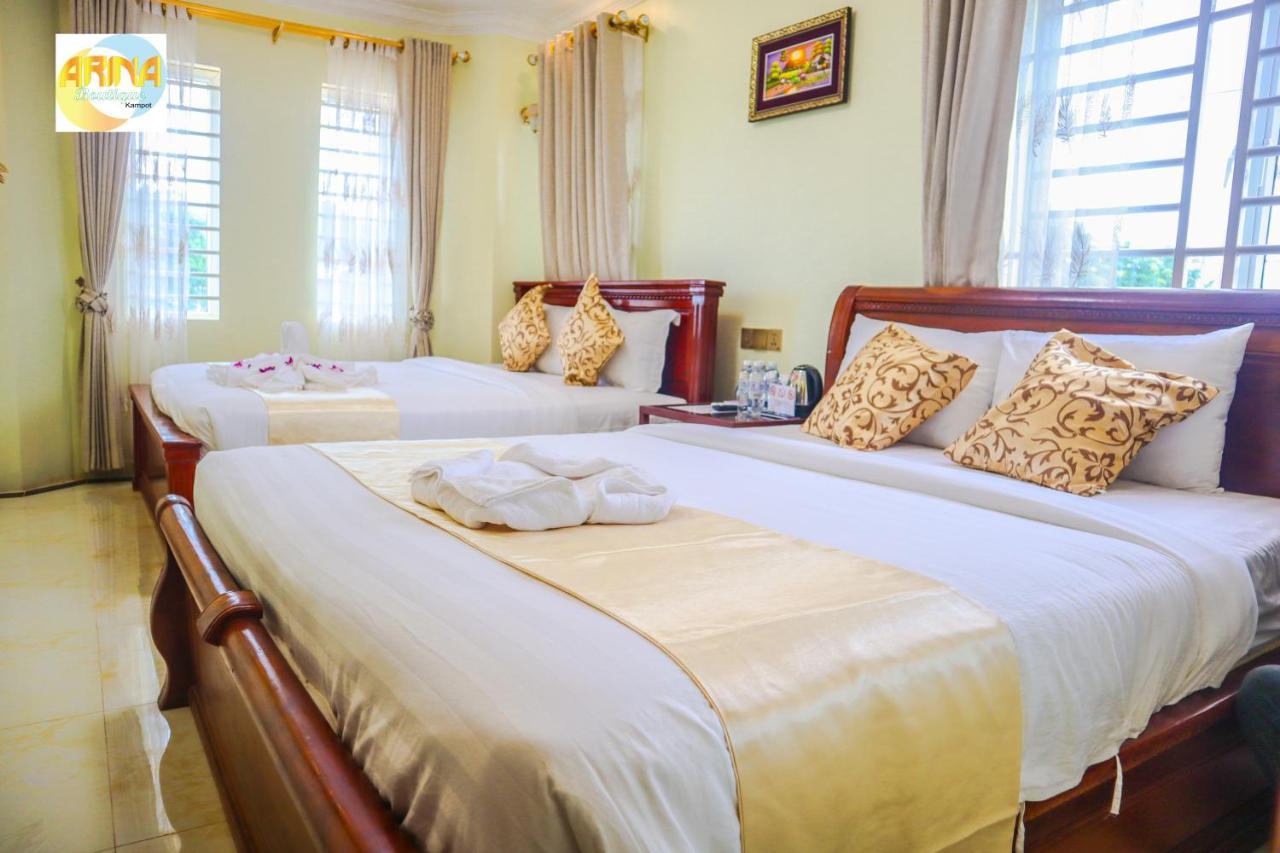 Arina Boutique Kampot Hotel Bagian luar foto