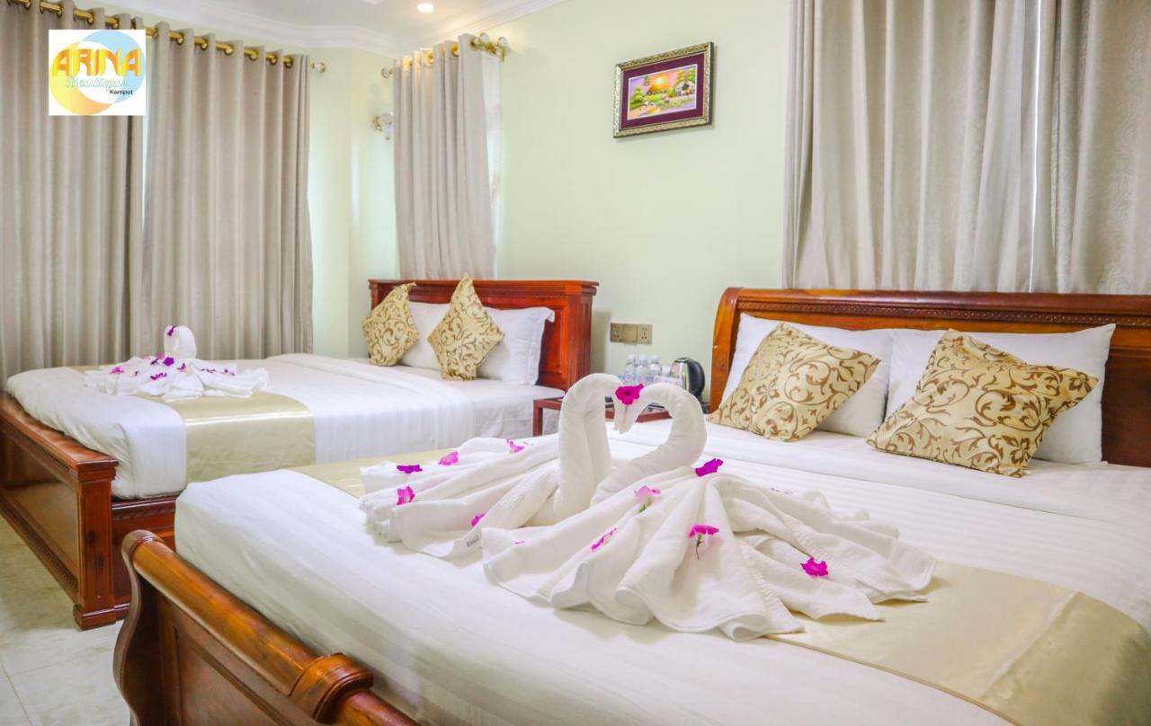 Arina Boutique Kampot Hotel Bagian luar foto