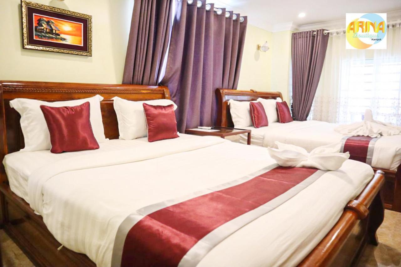 Arina Boutique Kampot Hotel Bagian luar foto