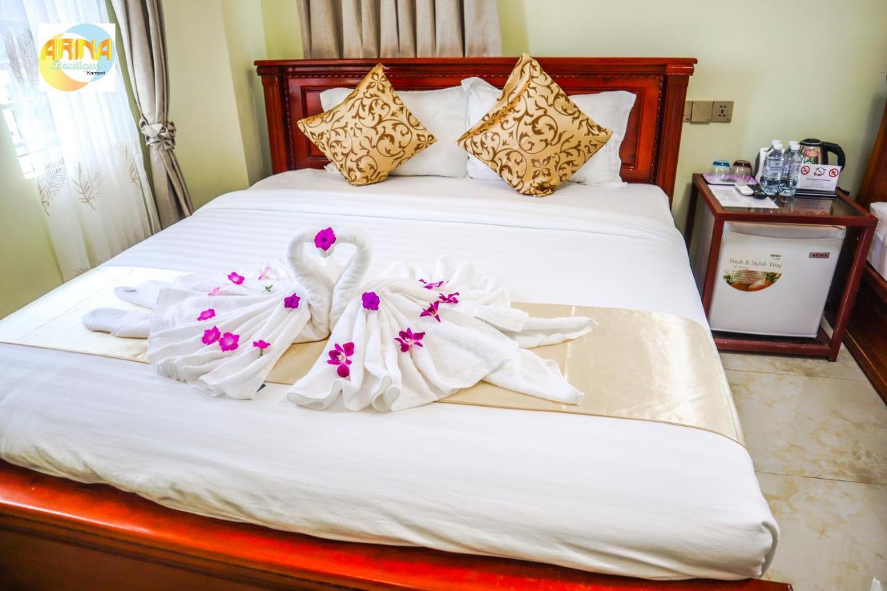 Arina Boutique Kampot Hotel Bagian luar foto